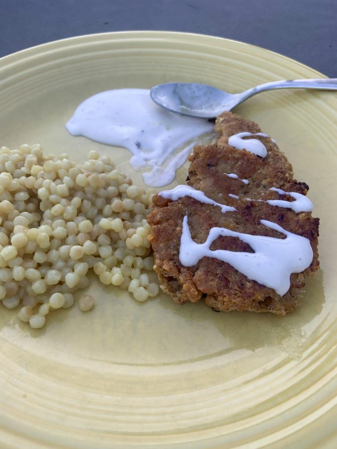 This dinner recipe was given to me by a follower. She wanted me to try it, and if anyone asks me to make something, then I will try my best to make it and give it an honest review. The Chickpea Fritter honestly did not take that long to make.