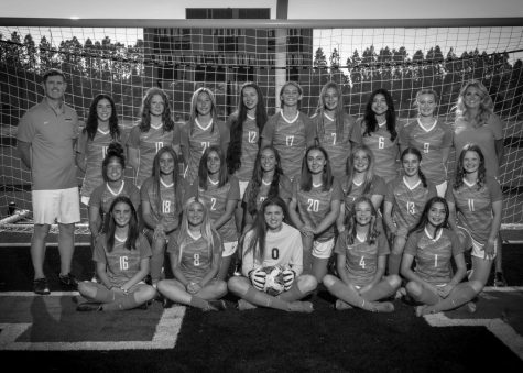 The 2021 Girls Soccer Team Portrait.