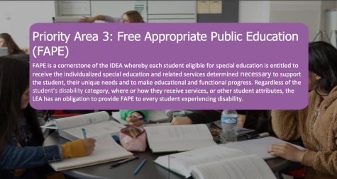 Description of FAPE (Free Appropriate Public Education) found in the Oregon General Supervision Framework.